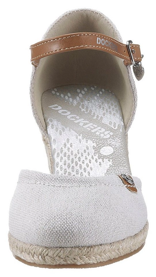 Dockers by Gerli Keilsandalette mit verstellbarem Riemchen