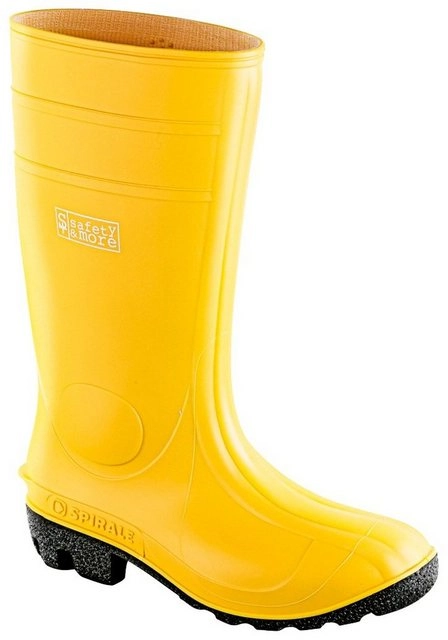 safety& more »Profi« Gummistiefel S5, mit Schienbeinschutz