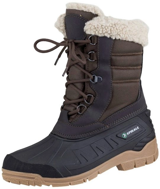 Spirale »99231« Winterstiefel Spirale Tina braun gefüttert