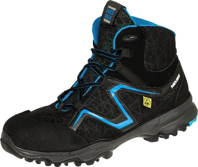 No risk »6030-11 No Risk Orion S3 schwarz/blau« Sicherheitsschuh S3
