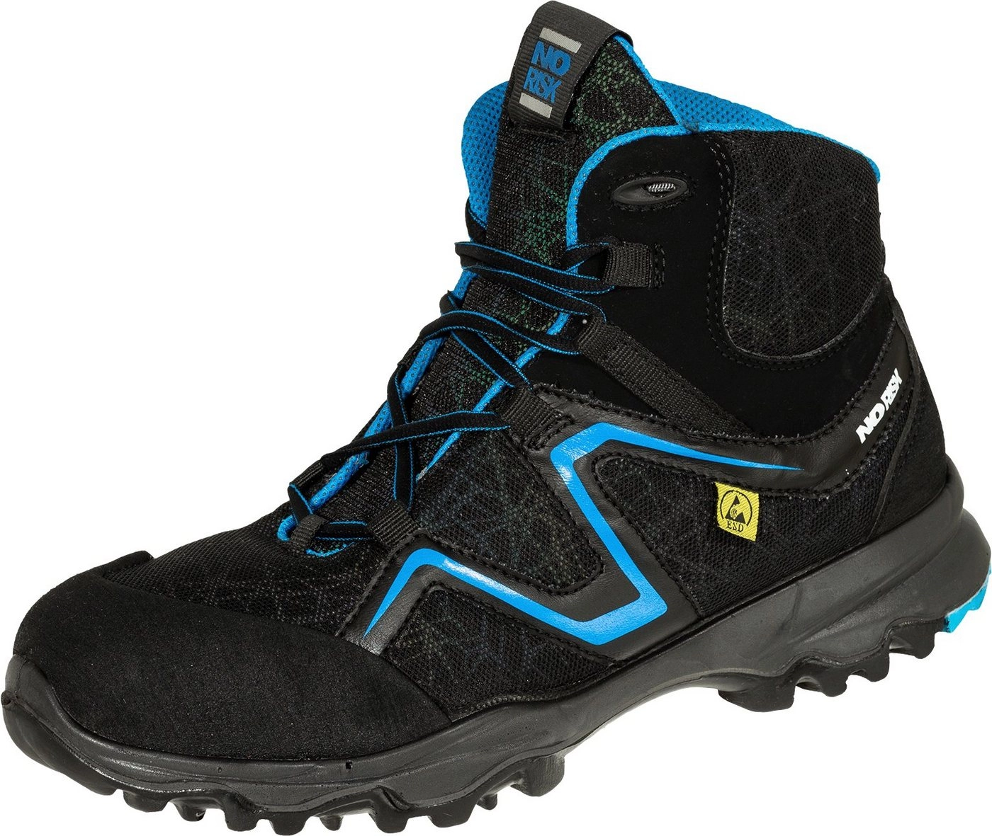 No risk »6030-11 No Risk Orion S3 schwarz/blau« Sicherheitsschuh S3