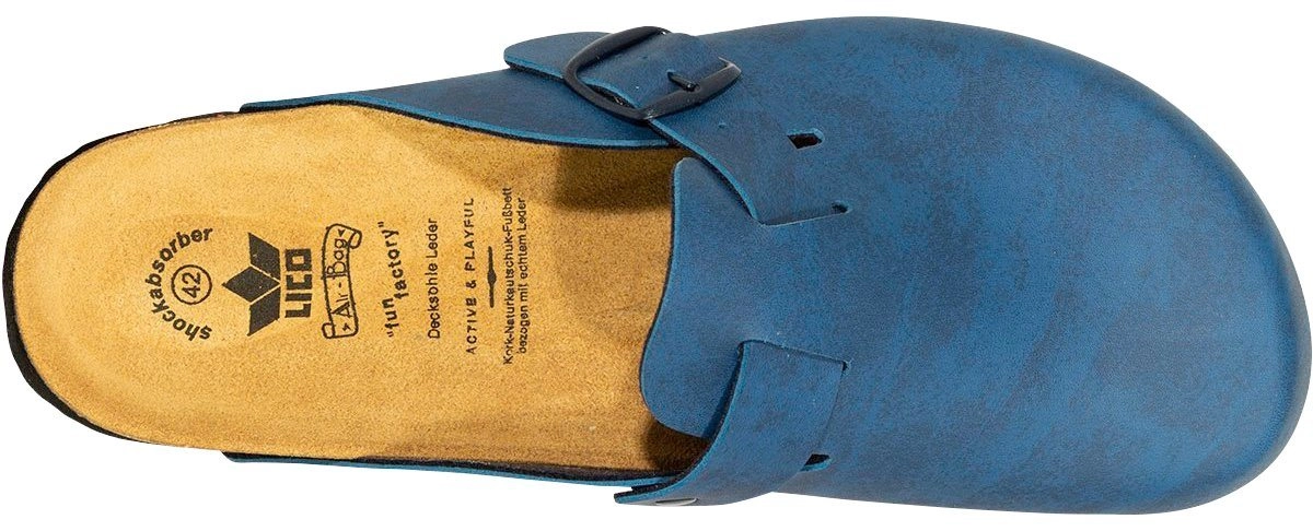 LICO work »808707« Clog Lico Bioline Clog blau