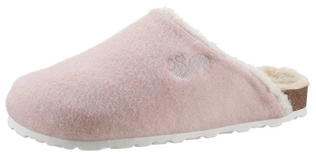 thies Pantoffel mit kuscheligem Warmfutter