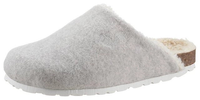 thies Pantoffel mit kuscheligem Warmfutter