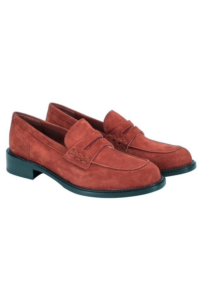 ekonika Slipper aus samtigem Veloursleder