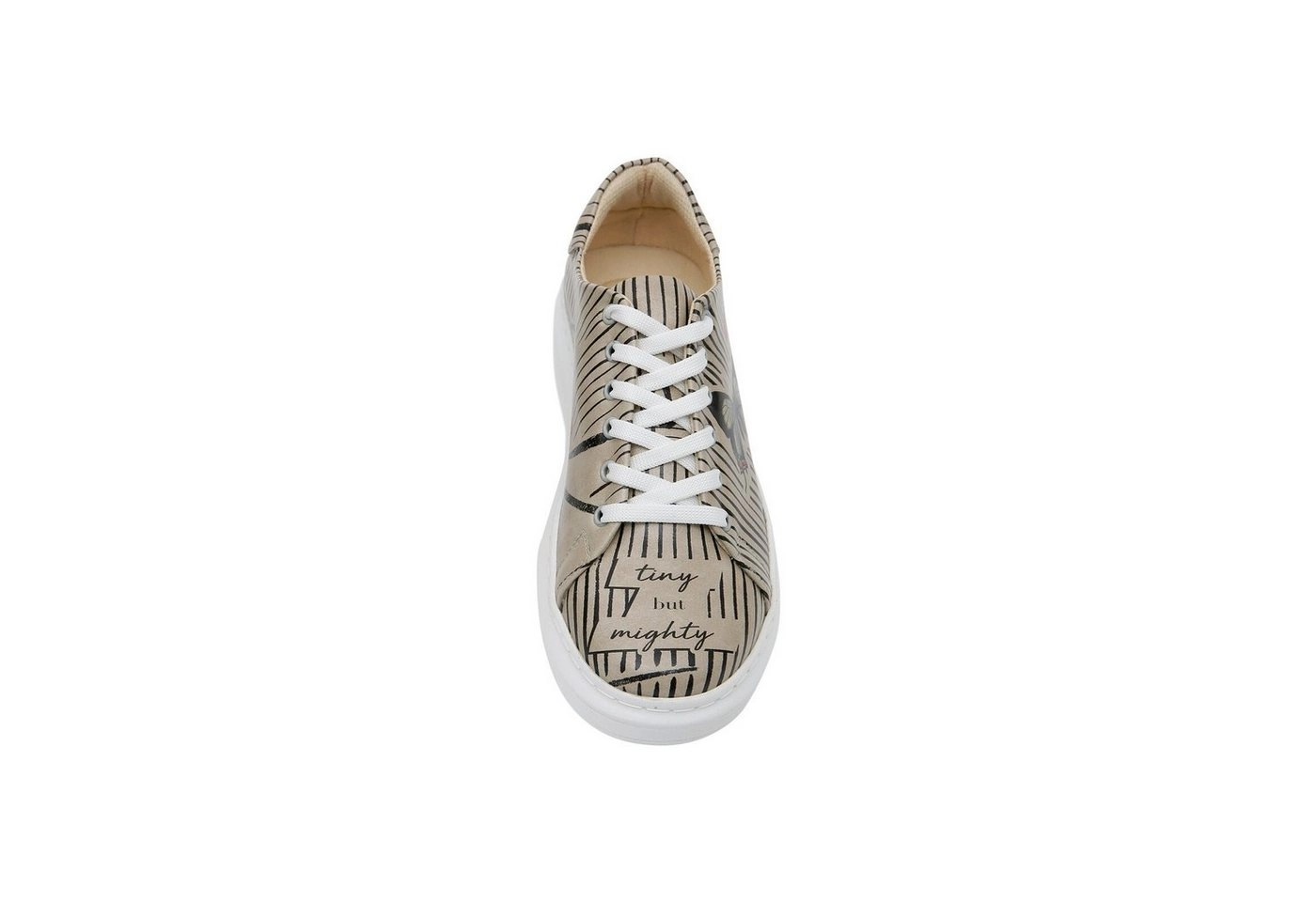 DOGO »Tiny But Mighty« Plateausneaker Vegan