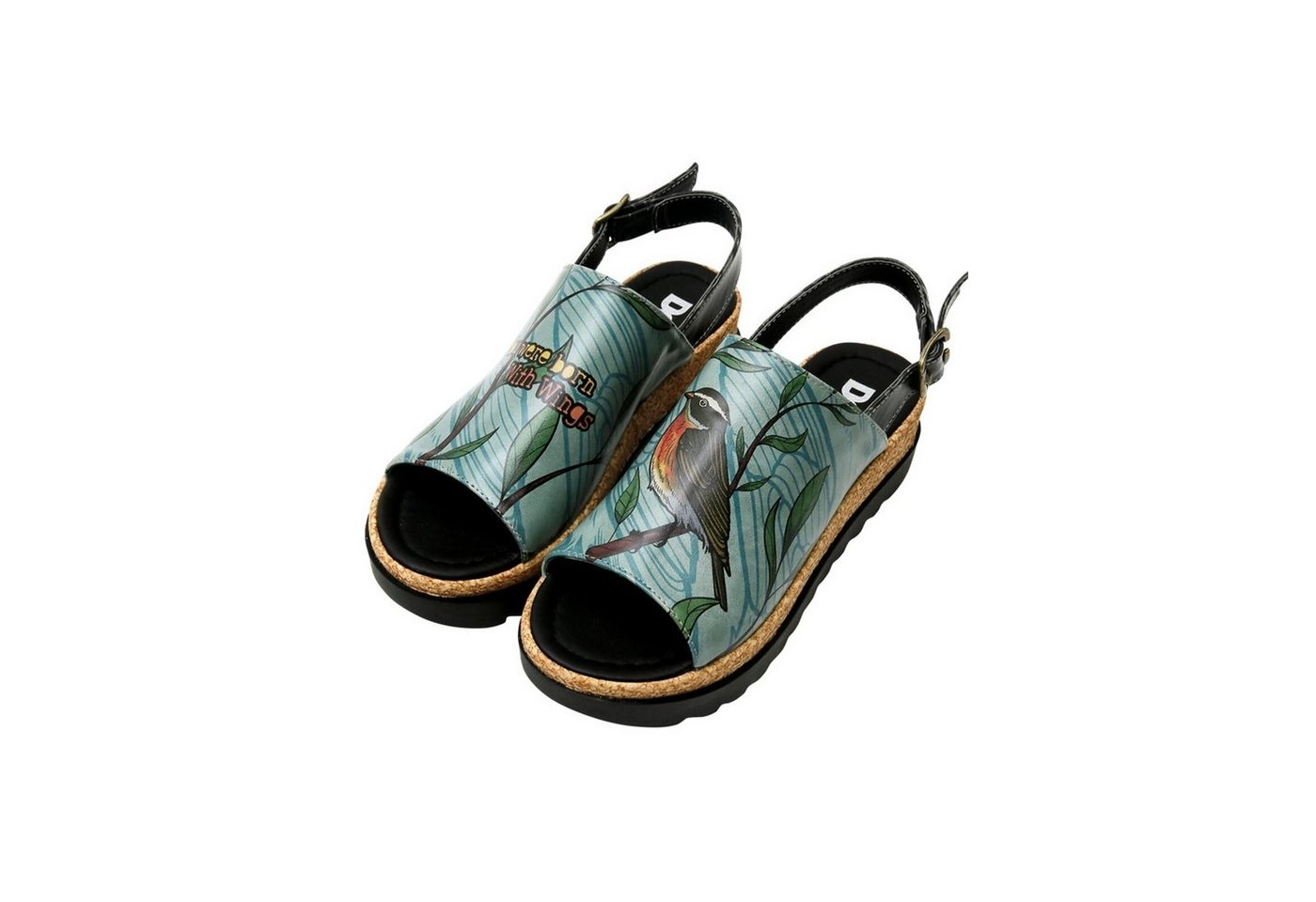 DOGO »You were Born with Wings« Sandalette Vegan