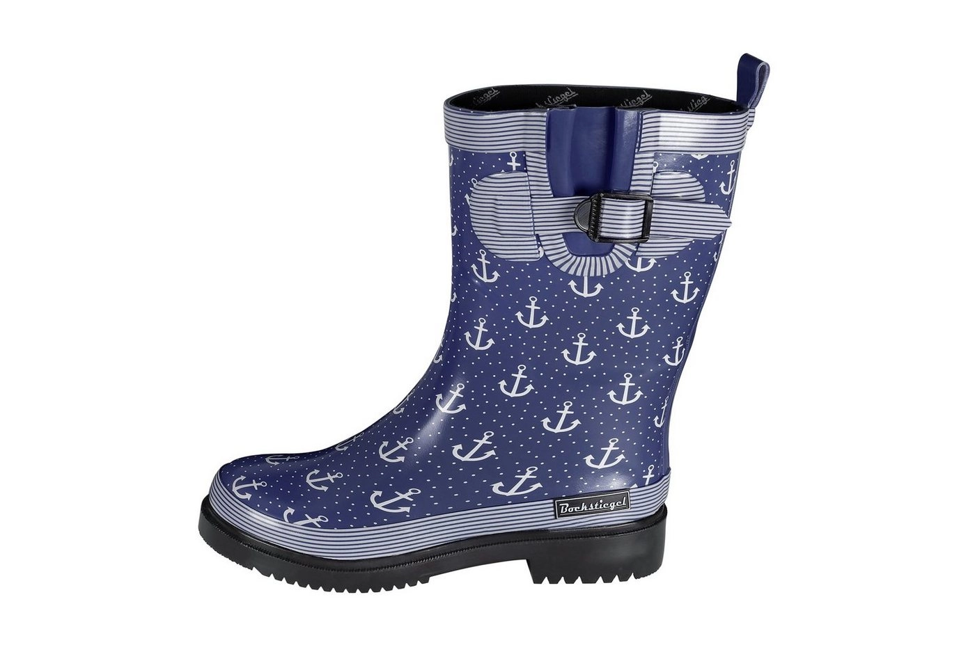 SALIHA »Damen Regenstiefel Marleen dk.blau/multi« Gummistiefel