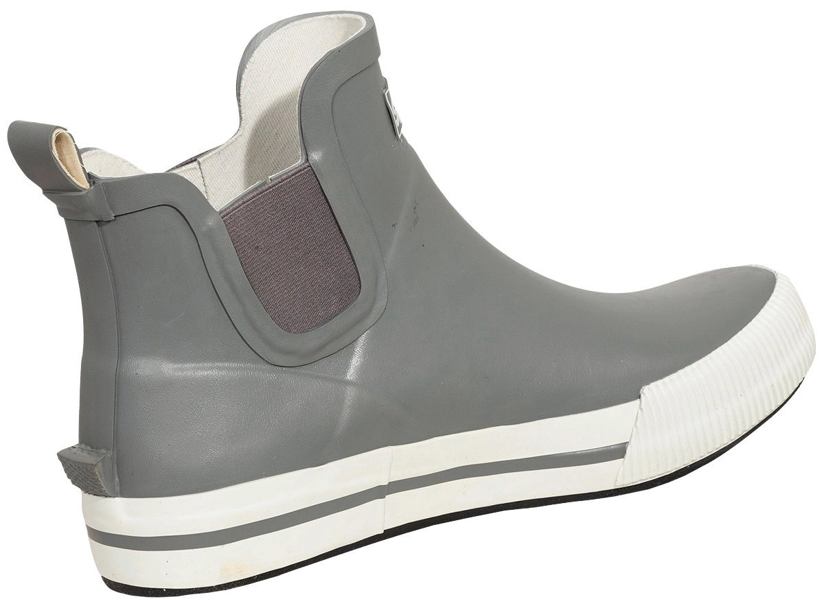 SALIHA »Damen-Halbstiefel Momo grau/weiß« Gummistiefel