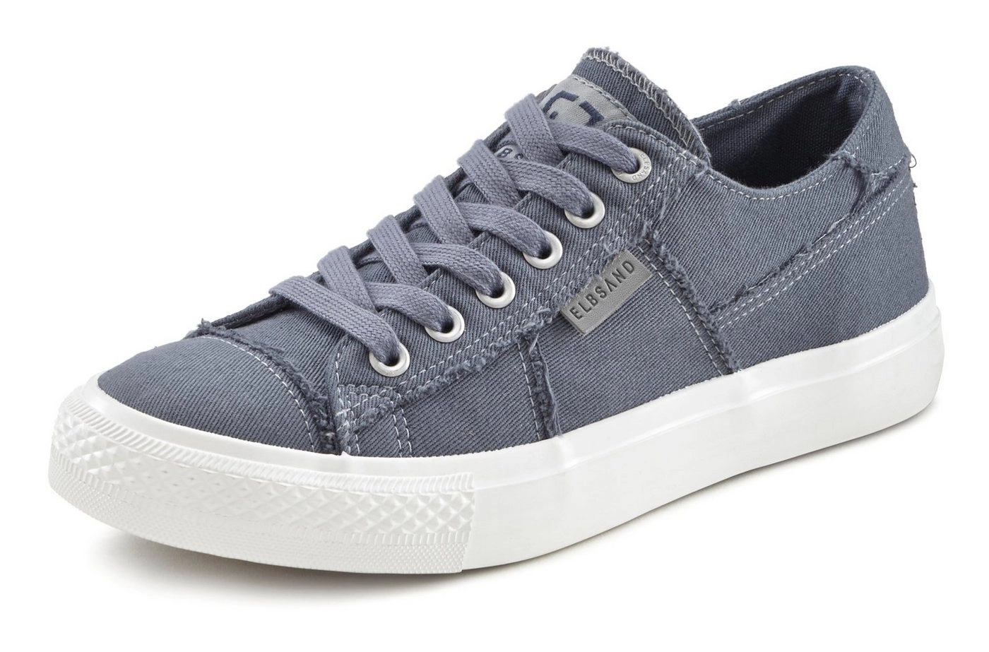 Elbsand Sneaker aus Textil im modischen Used-Look VEGAN