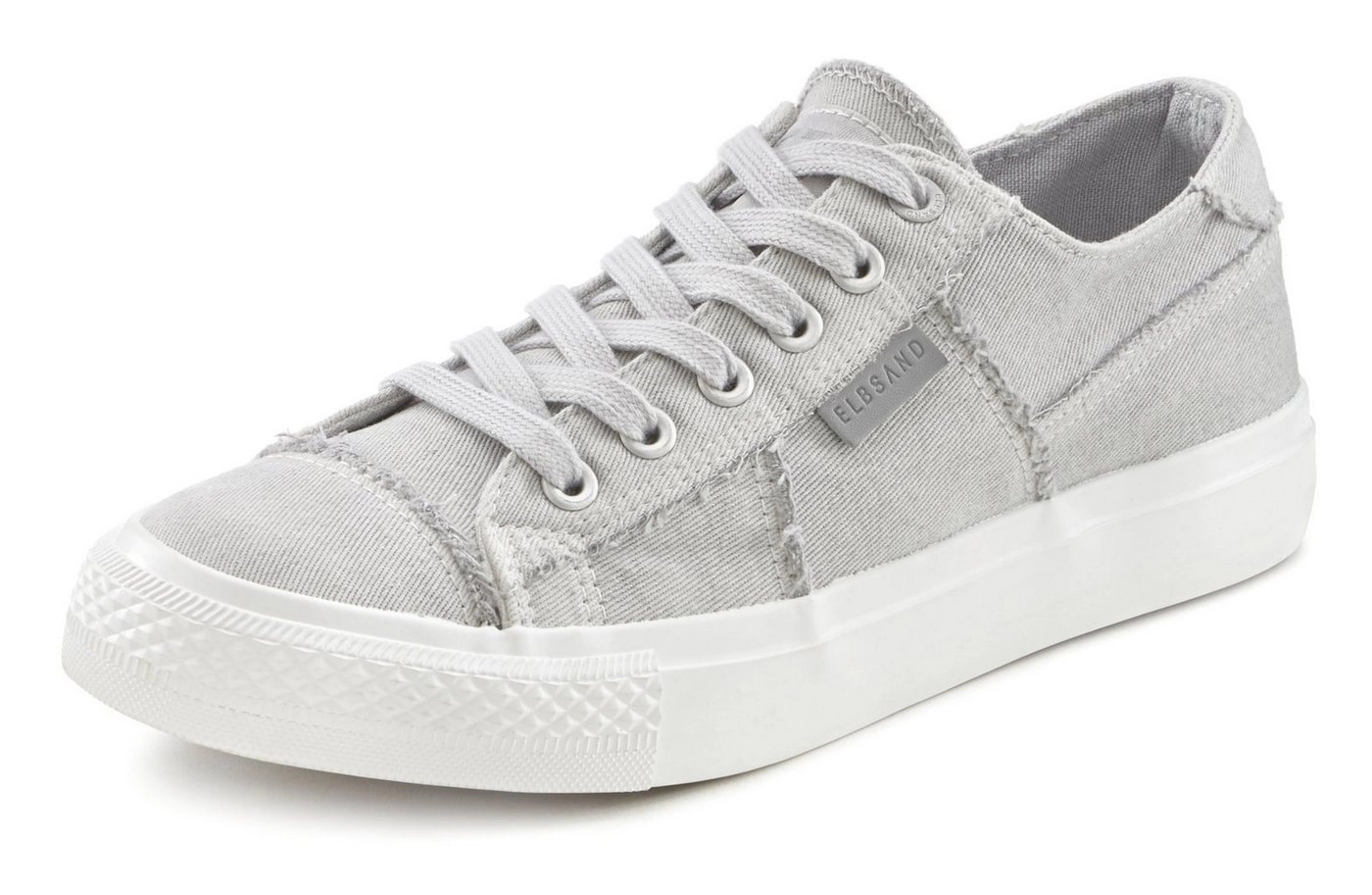 Elbsand Sneaker aus Textil im modischen Used-Look VEGAN