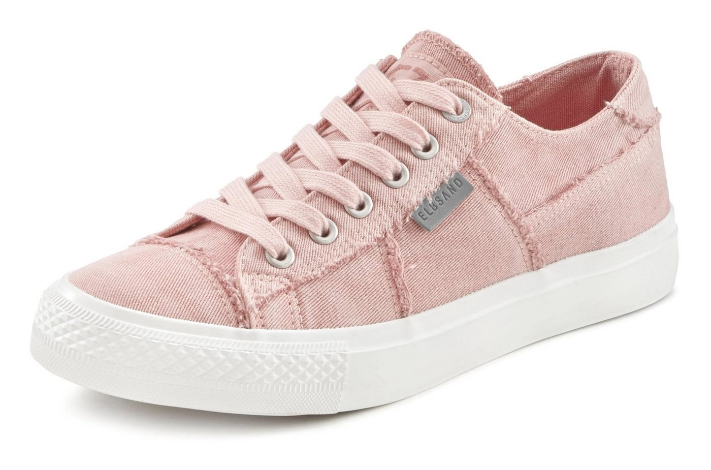 Elbsand Sneaker aus Textil im modischen Used-Look VEGAN