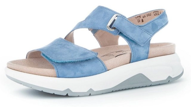 Gabor Rollingsoft Keilsandalette in Weite G (weit)