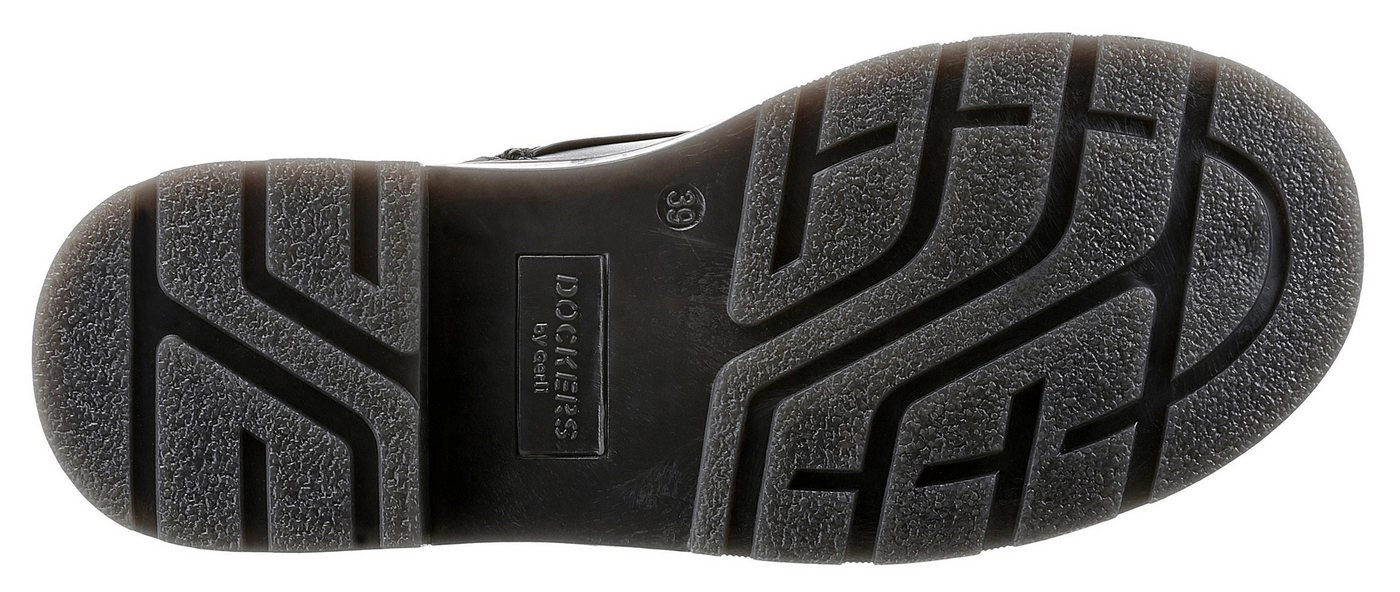 Dockers by Gerli Schnürboots mit Zier-Reißverschluss außen