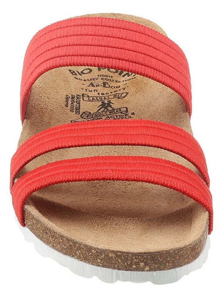 BIO POINT Pantolette mit vorgeformtem Fußbett