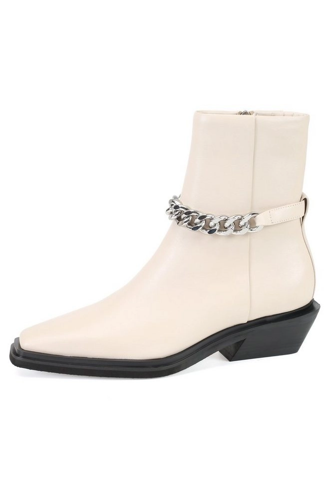 ekonika Stiefelette mit Metall-Applikationen