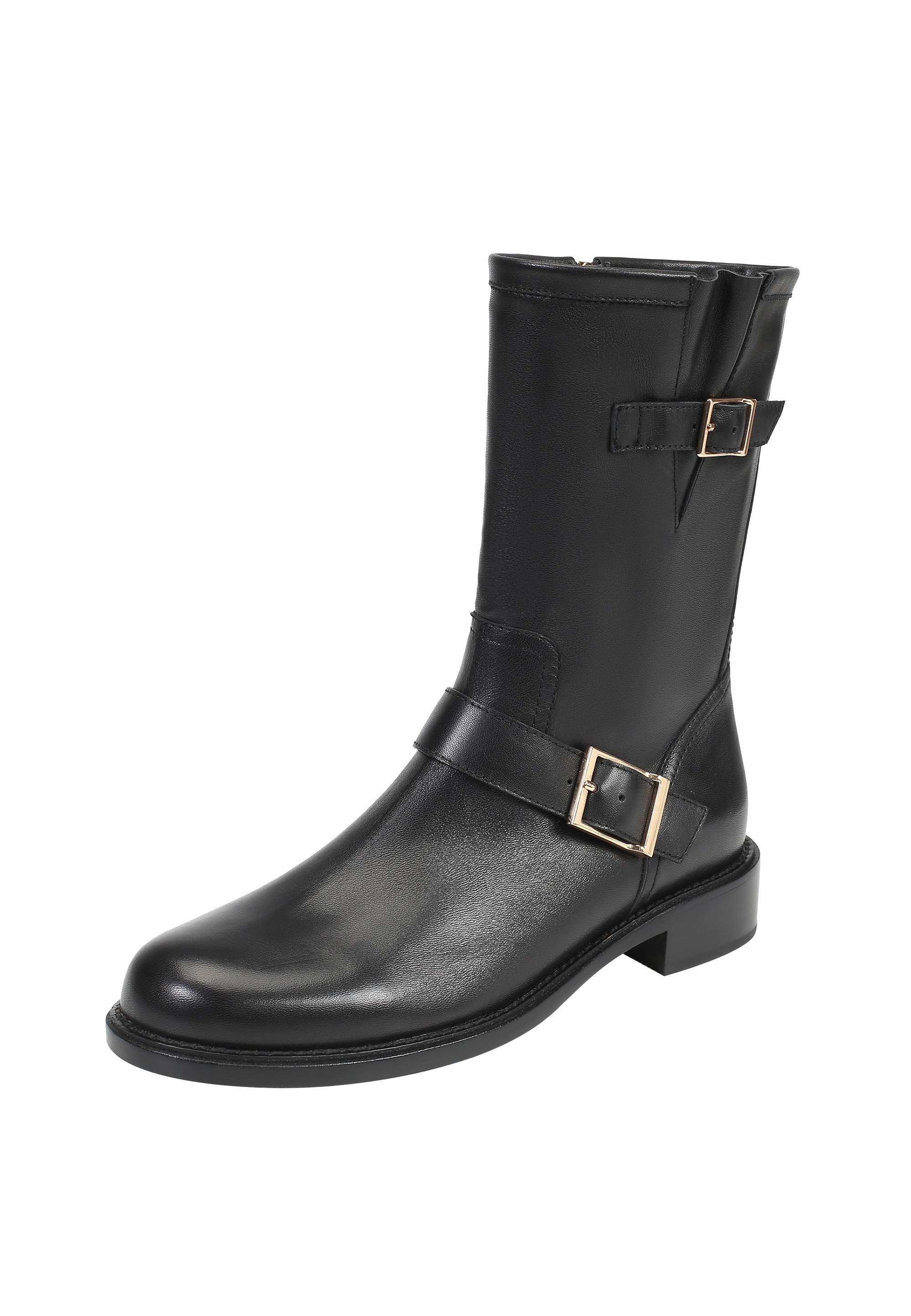 ekonika Stiefelette mit dekorativen Schnallen