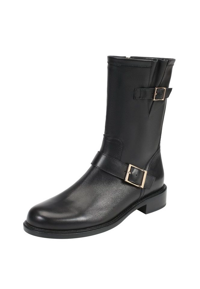 ekonika Stiefelette mit dekorativen Schnallen