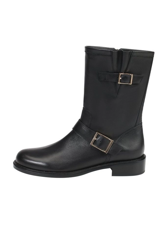 ekonika Stiefelette mit dekorativen Schnallen