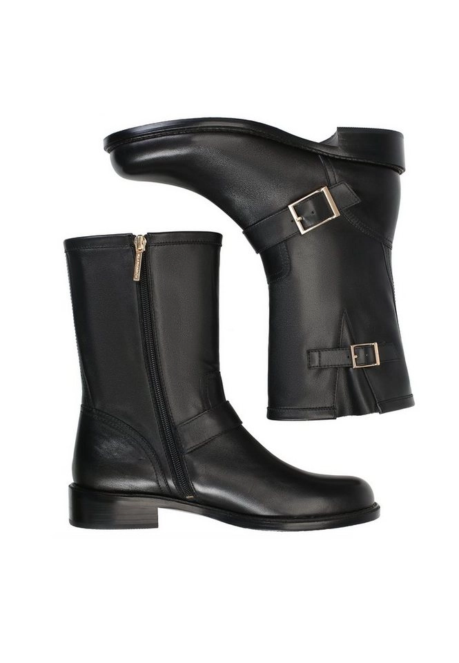 ekonika Stiefelette mit dekorativen Schnallen