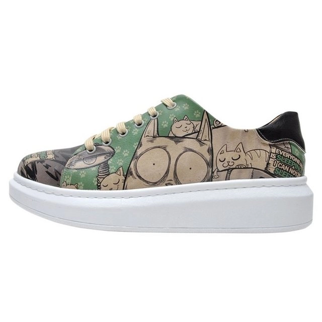 DOGO »Can not Sleeping« Plateausneaker Vegan