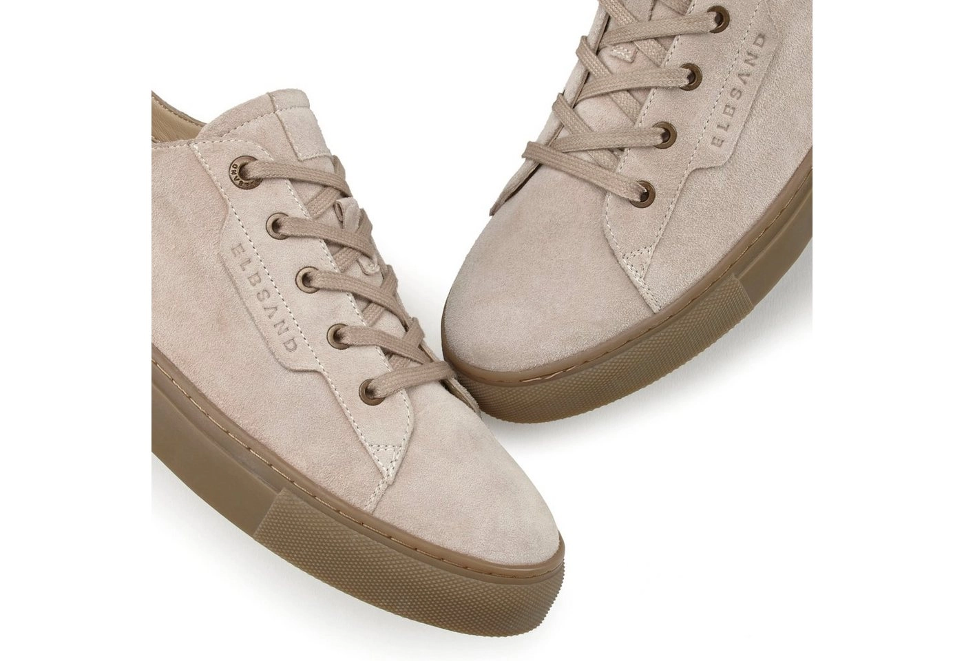 Elbsand Sneaker aus softem Veloursleder mit herausnehmbarer Einlegesohle