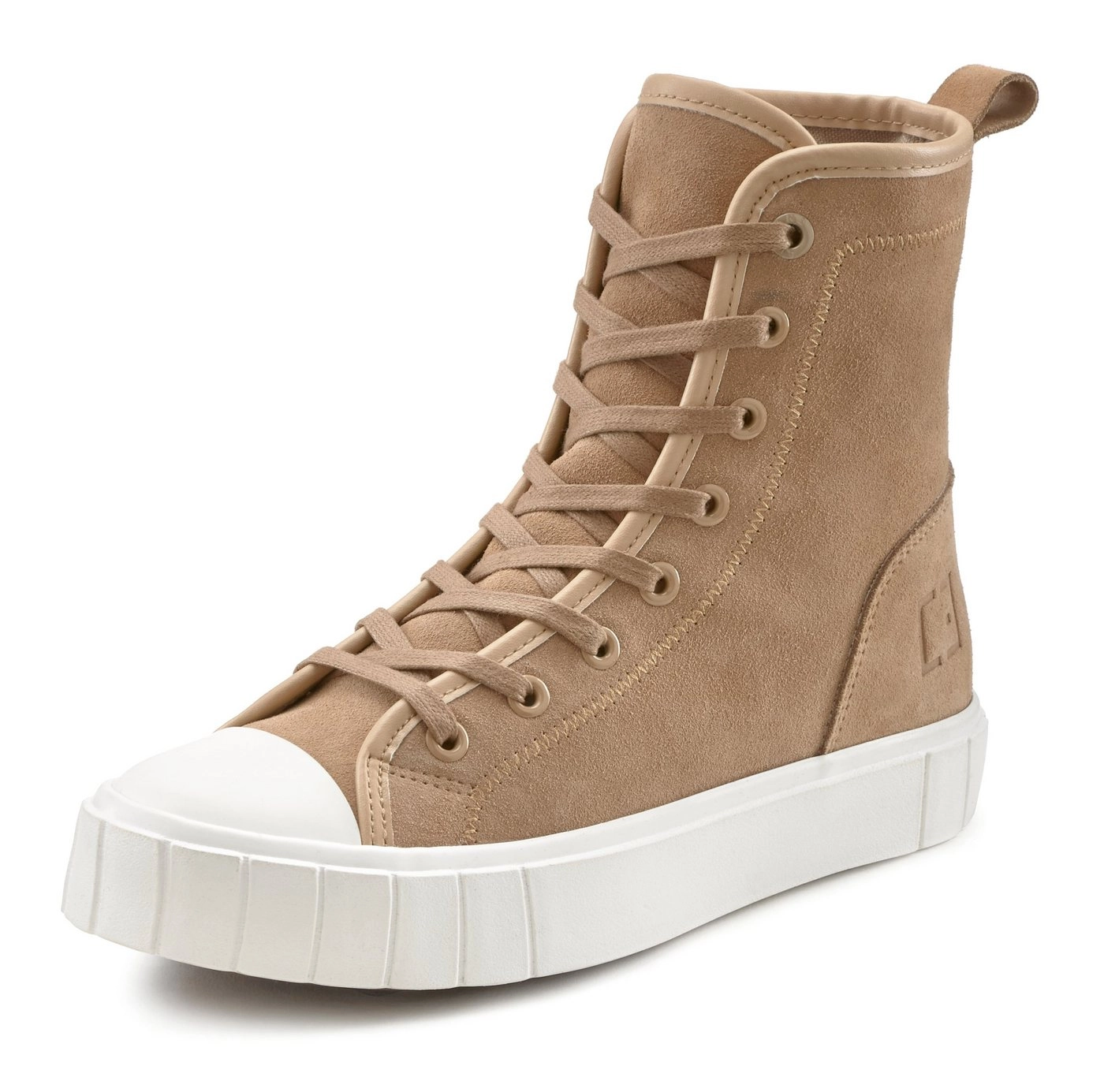Elbsand Stiefelette Boots zum Schnüren im Casual Look aus weichem Leder