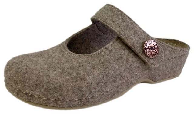 MUBB »BELLA« Pantoffel mit Riemchen, G-Weite