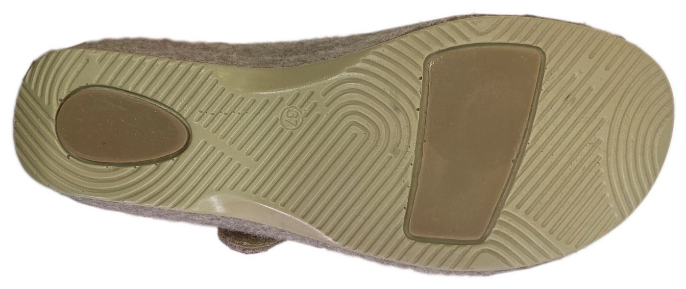 MUBB »BELLA« Pantoffel mit Riemchen, G-Weite
