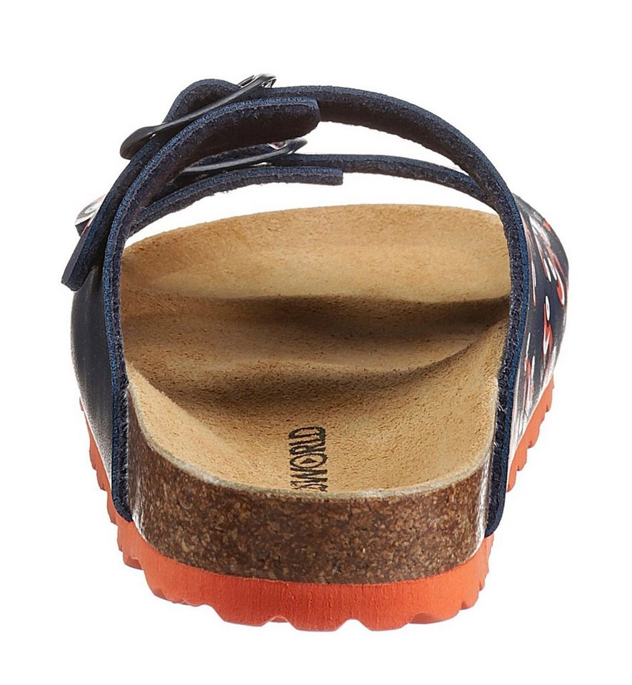 KIDSWORLD Pantolette mit "Roller" Motiv