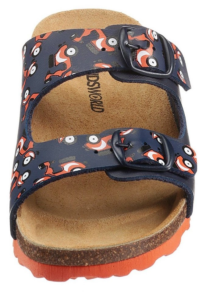 KIDSWORLD Pantolette mit "Roller" Motiv