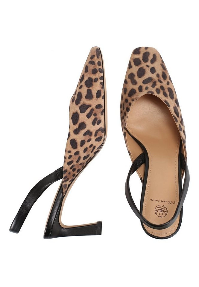 ekonika Pumps mit trendigem Animal-Print