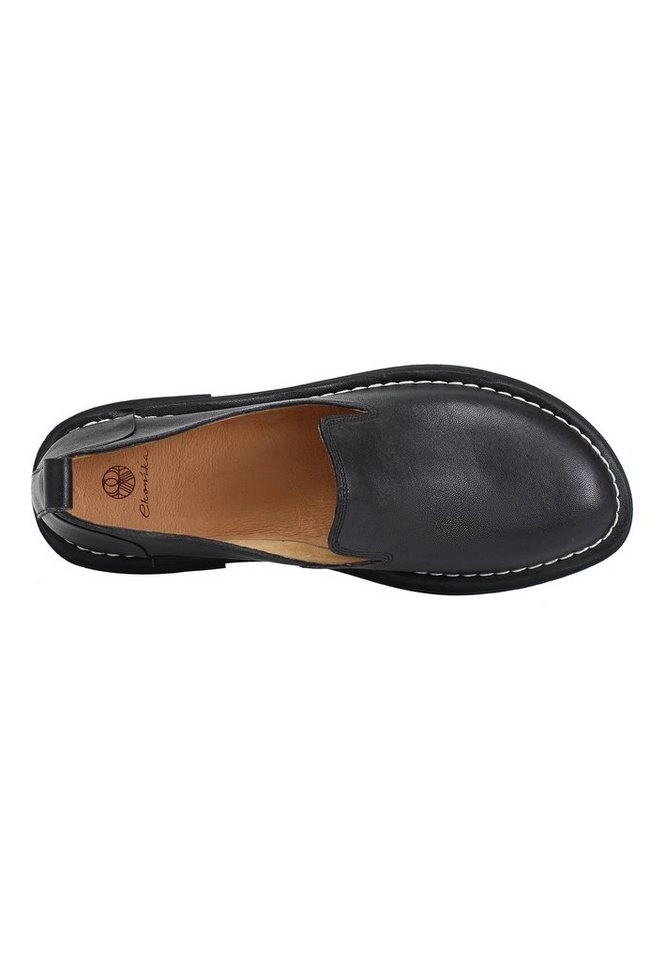 ekonika Slipper mit modischer Kontrastnaht