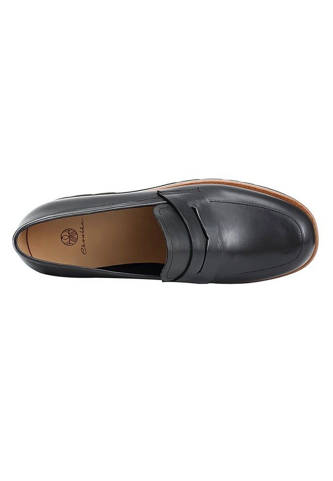 ekonika Slipper Mit dekorativer Zierlasche