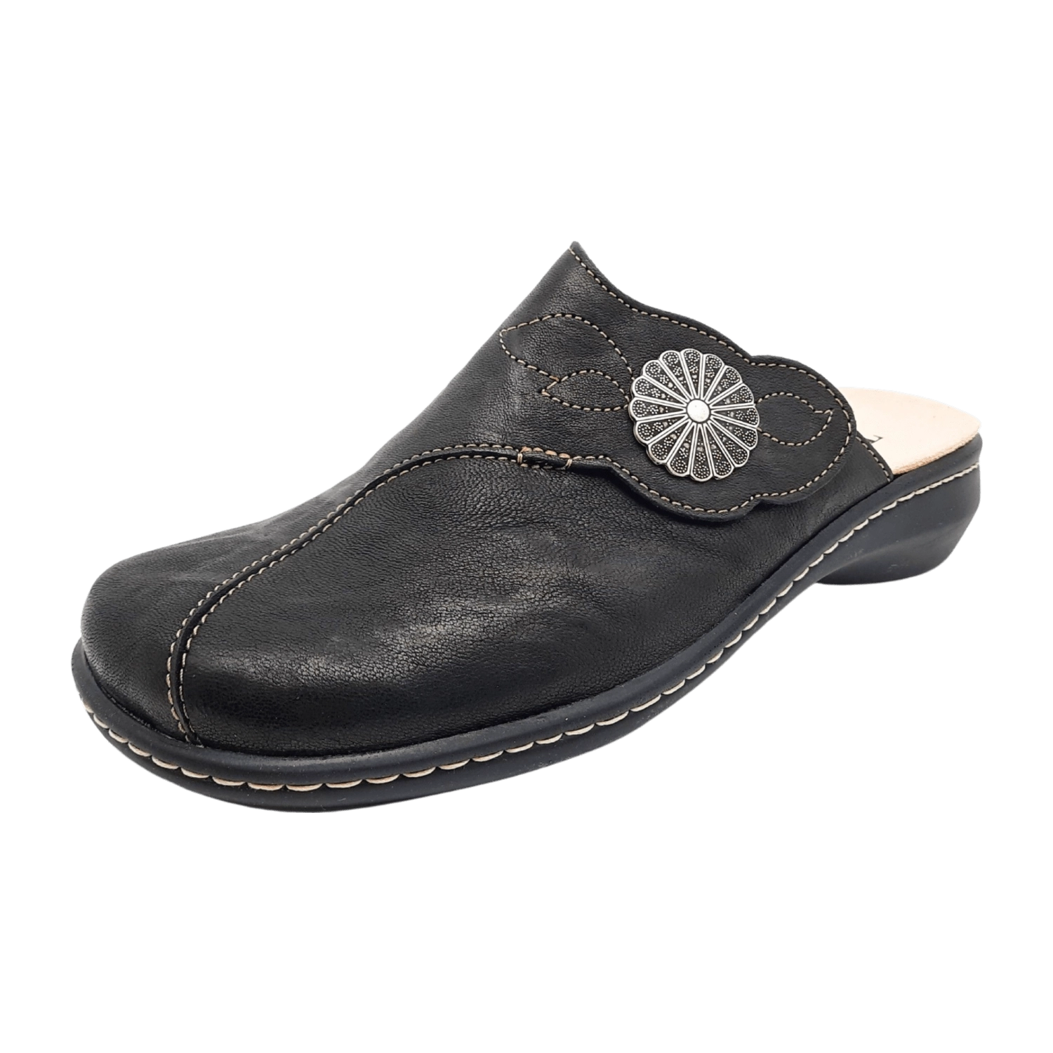 Think! »CAMILLA« Clog mit schönem Schmuckelement