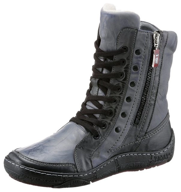 KACPER Winterboots mit trendigem Außenreißverschluss