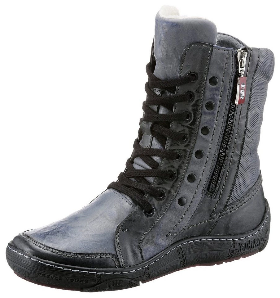KACPER Winterboots mit trendigem Außenreißverschluss