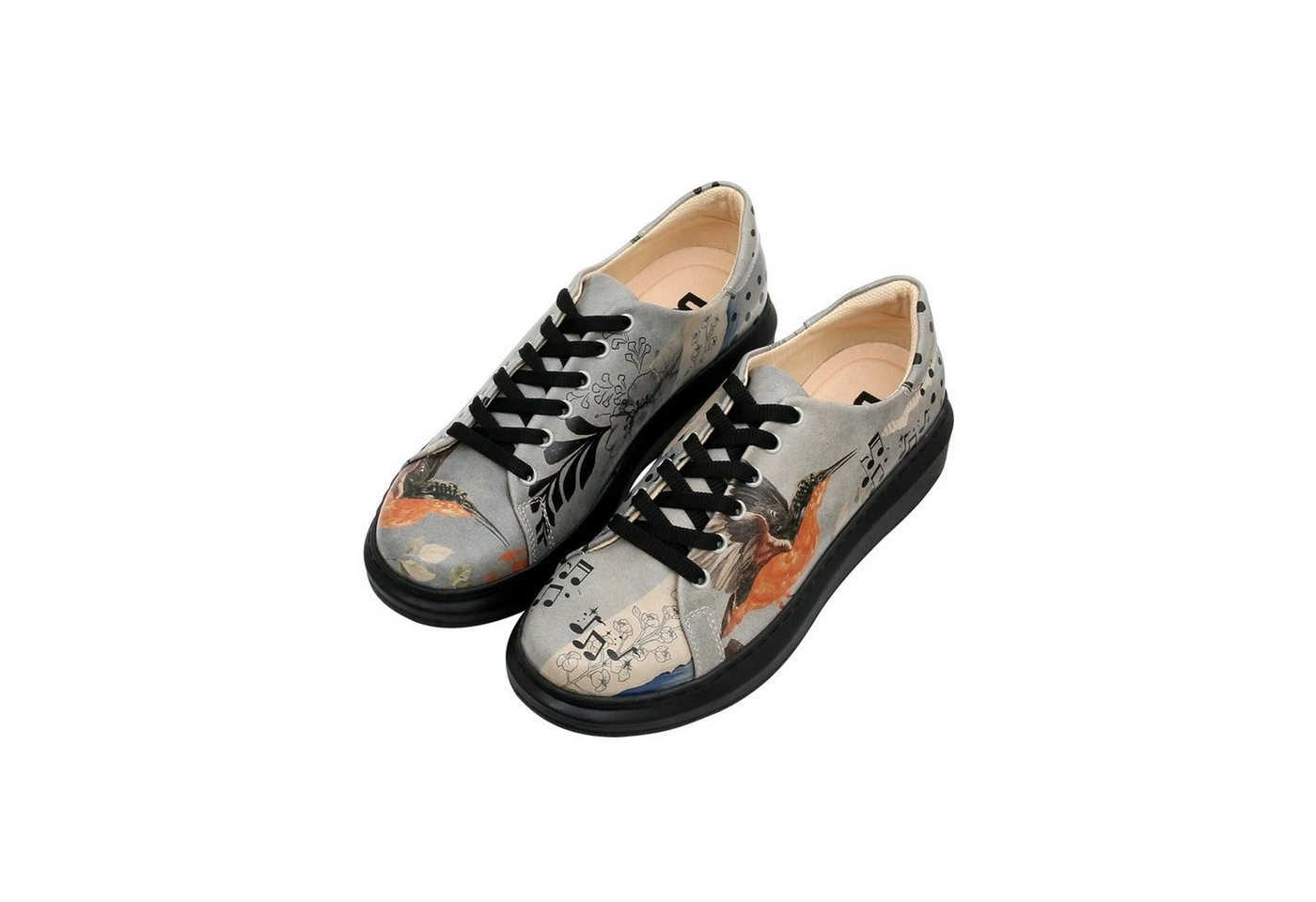 DOGO »Birds Chirping« Plateausneaker Vegan