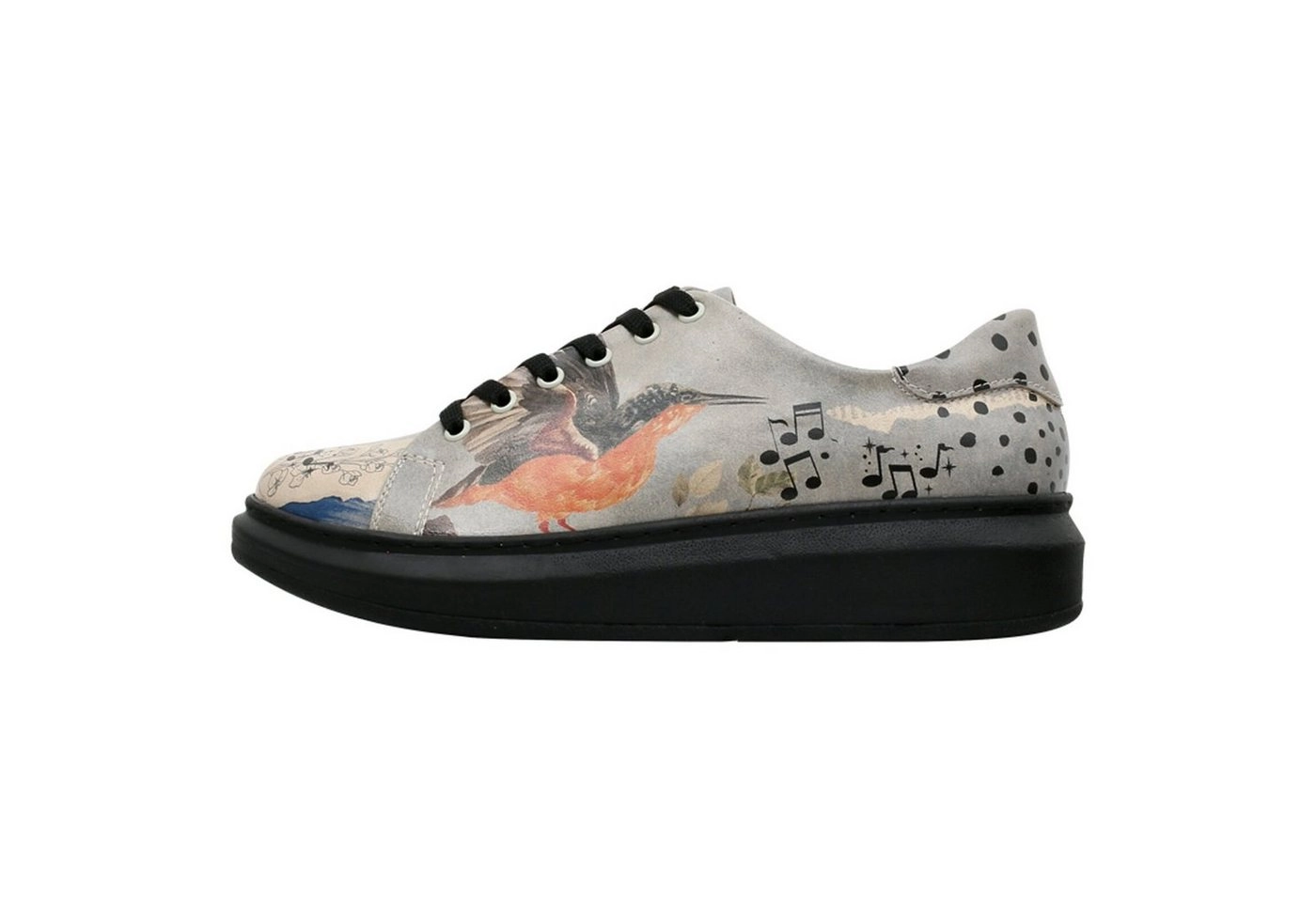 DOGO »Birds Chirping« Plateausneaker Vegan