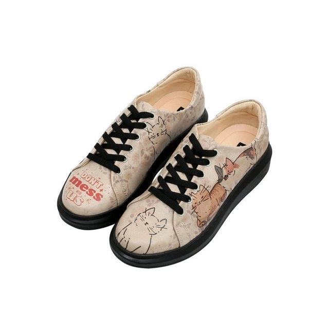 DOGO »Trouble Makers« Plateausneaker Vegan