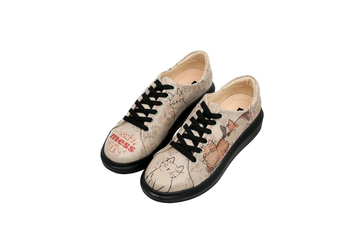 DOGO »Trouble Makers« Plateausneaker Vegan