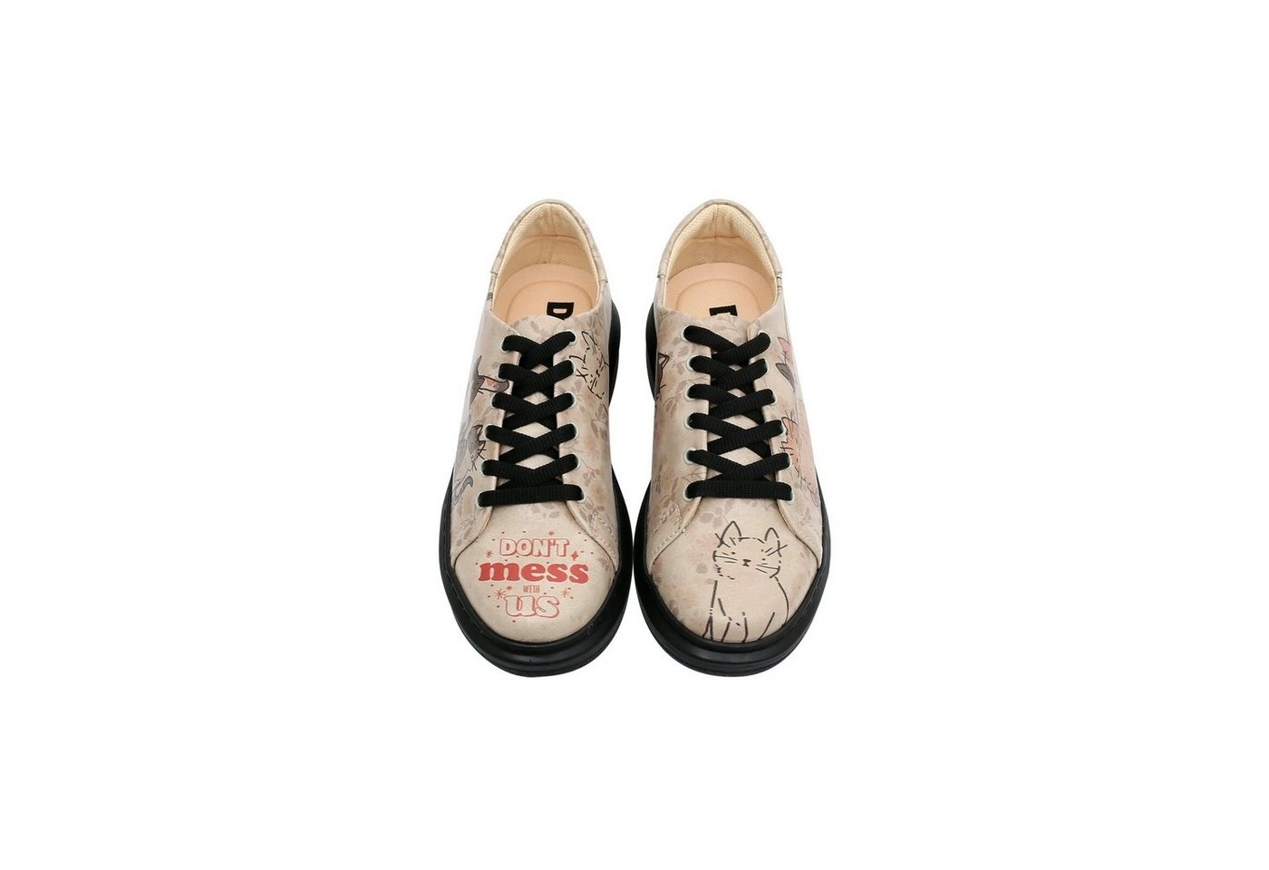 DOGO »Trouble Makers« Plateausneaker Vegan