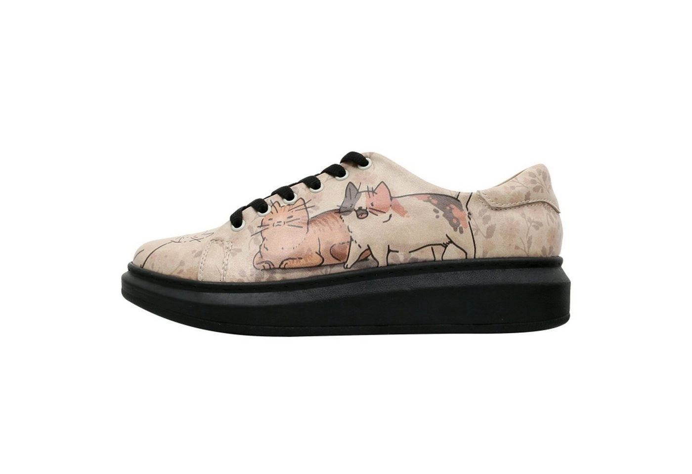 DOGO »Trouble Makers« Plateausneaker Vegan