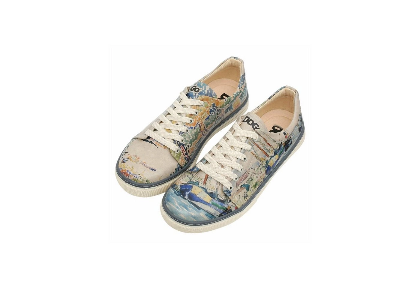 DOGO »Watercolor and Sailors« Sneaker Vegan