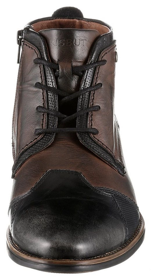 KRISBUT Schnürstiefelette mit Innenreißverschluss