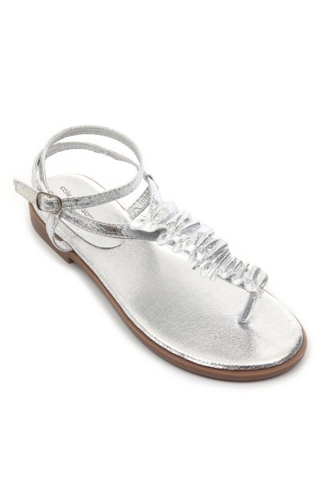COLLEZIONE ALESSANDRO »Paris« Zehentrenner in edlem metallic Look