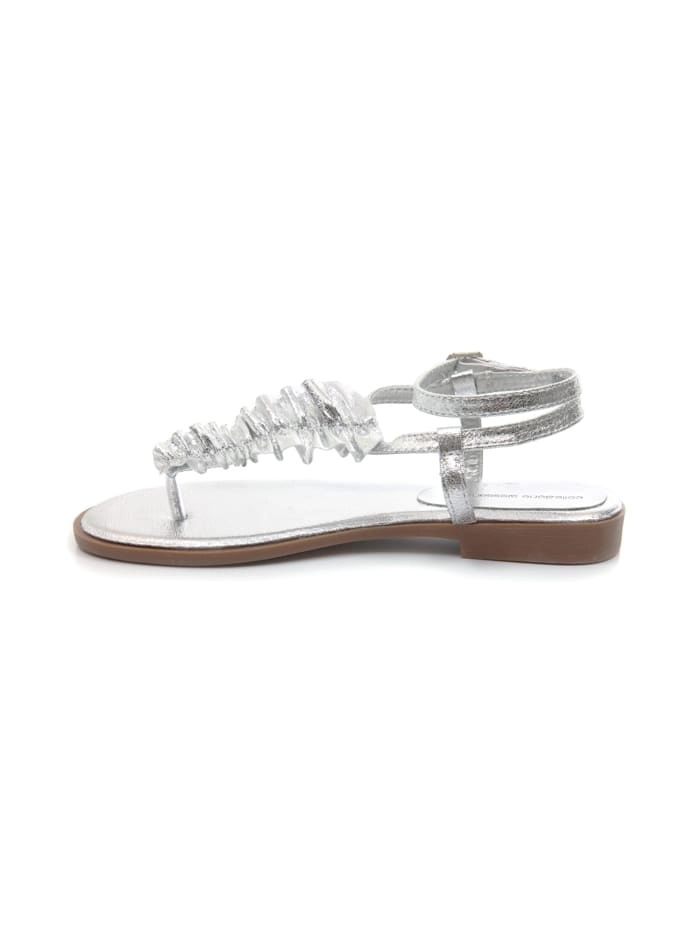 COLLEZIONE ALESSANDRO »Paris« Zehentrenner in edlem metallic Look