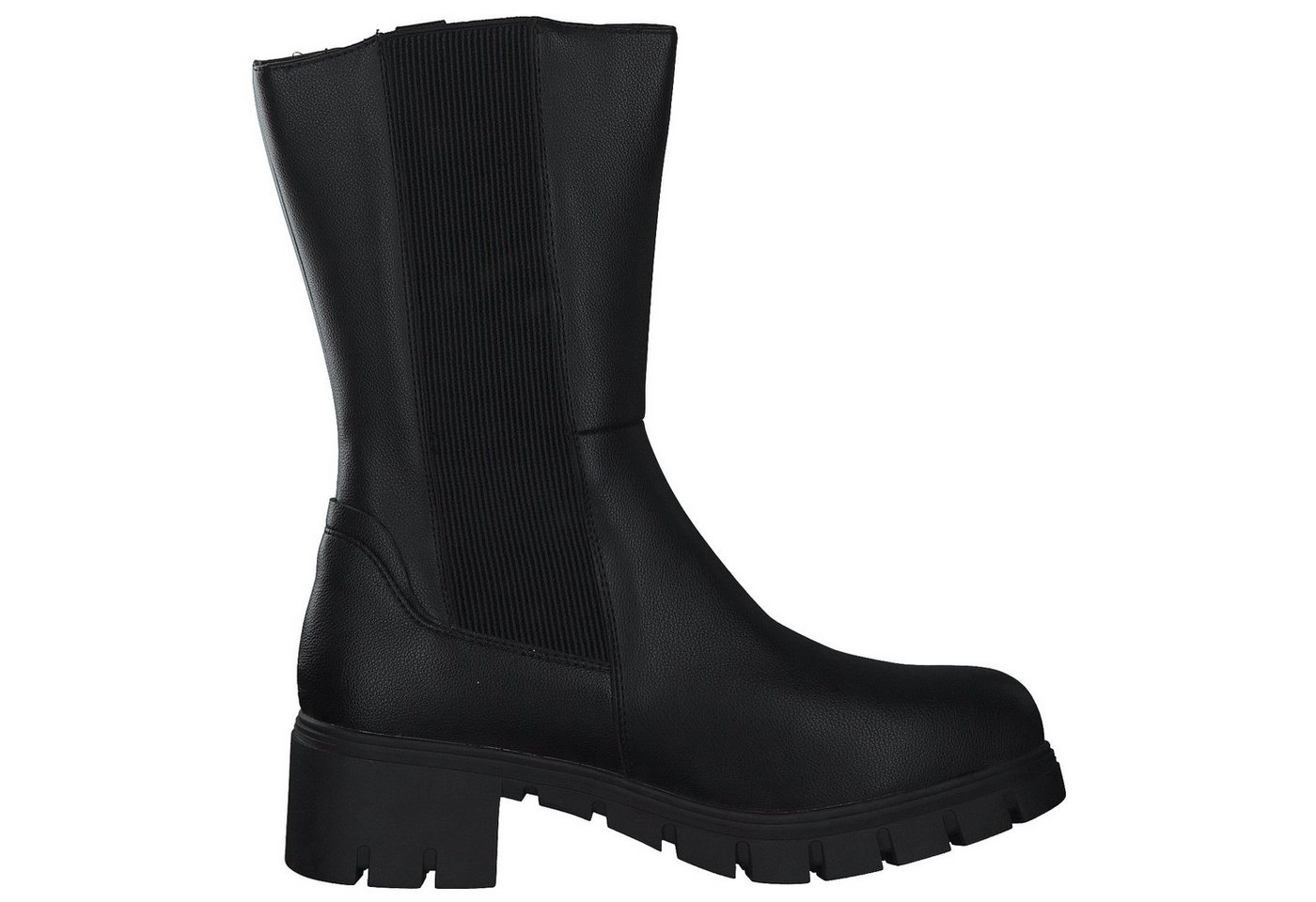 BAGATT Stiefel mit breitem Stretcheinsatz