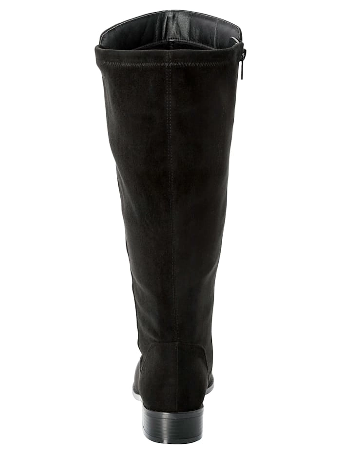 Sheego »Weitschaftstiefel« Weitschaftstiefel mit Zierschnallen und Nieten