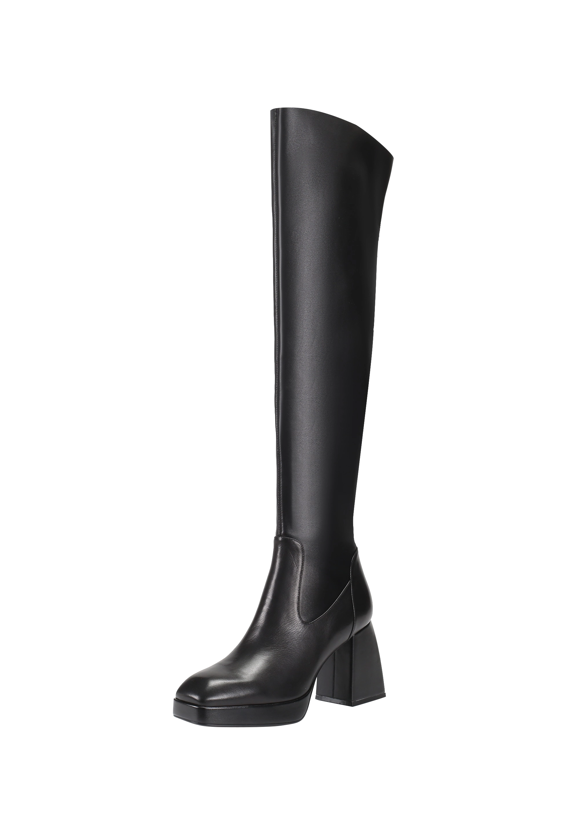 ekonika Overkneestiefel mit stabilem Absatz